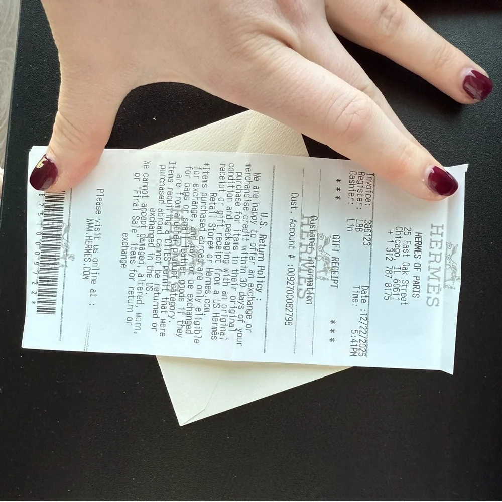 Hermes Black and Uni Gold and Black Bangle - Picture 8 of 8